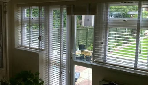 After blinds installation