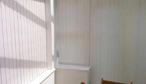 After blinds installation
