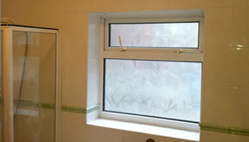 Before blinds installation