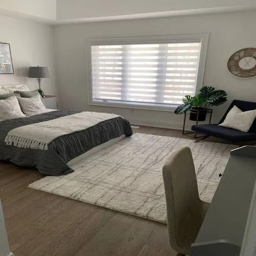 Bedroom blinds fitted in Dublin