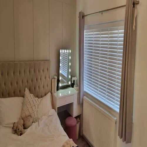 Bedroom blinds fitted in Dublin