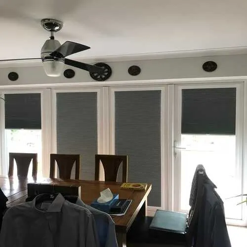 Dining room blinds fitted in Dublin