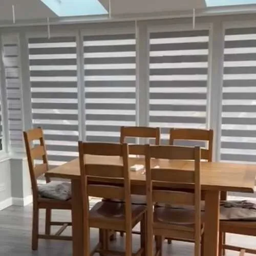 Dining room blinds fitted in Dublin