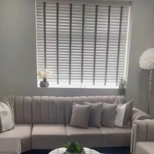 Living room blinds fitted in Dublin