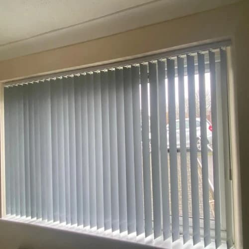 Vertical blinds fitted in Dublin