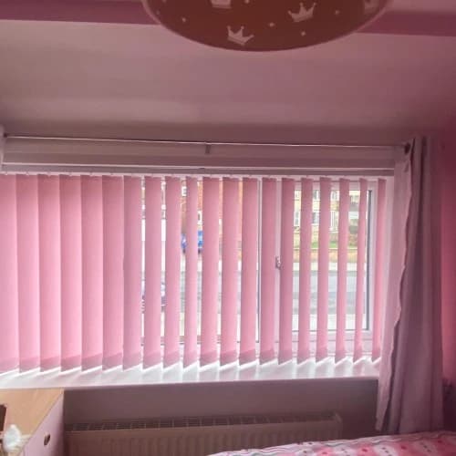 Vertical blinds fitted in Dublin