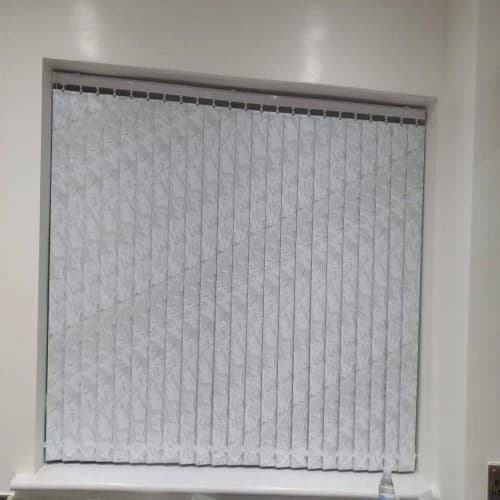 Vertical blinds fitted in Dublin