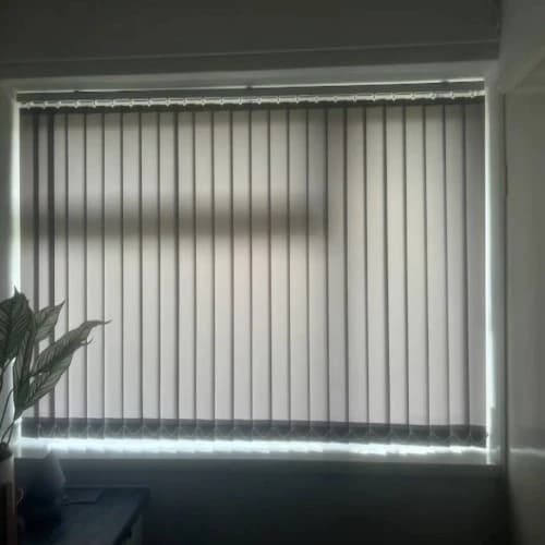 Vertical blinds fitted in Dublin