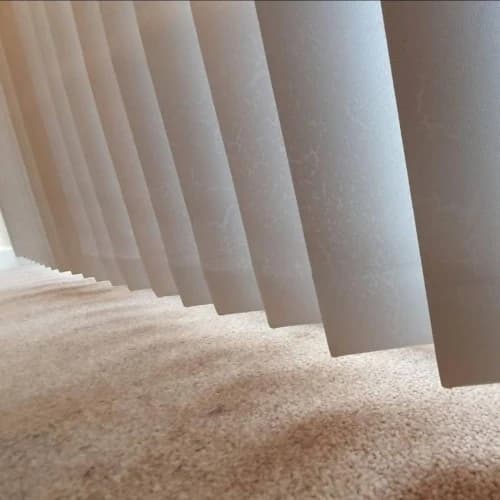 Vertical blinds fitted in Dublin