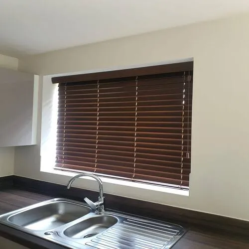 Wooden blinds fitted in Dublin